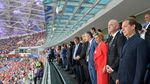 Ekspresi Presiden Kroasia Saat Timnas Kalahkan Rusia di Piala Dunia