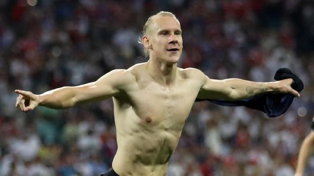 Domagoj Vida benteng kokoh milik timnas Kroasia.
