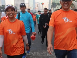 BNI Ajak Pegawai Menyumbang di Puncak Acara HUT ke-72
