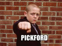 Aksi Jordan Pickford dalam Deretan Meme Lucu