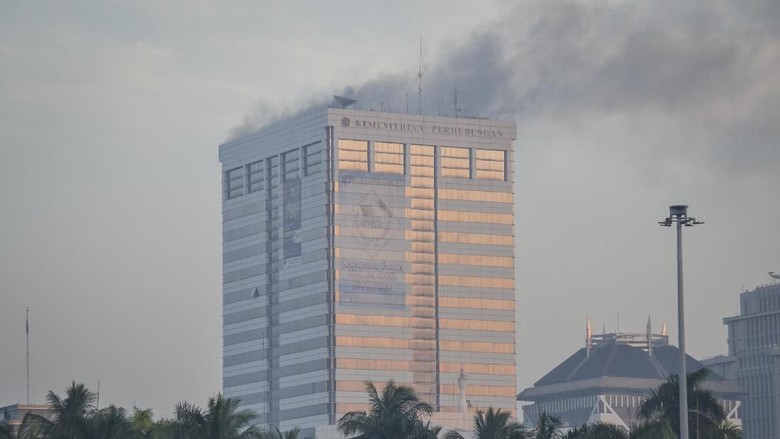 Fakta-fakta Kebakaran Gedung Kemenhub yang Tewaskan 3 Orang