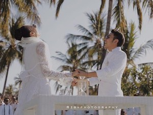 Fans Berat, Dimas Bersyukur Kini Nadine Chandrawinata Jadi Istrinya