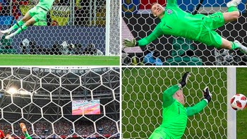 Berbagai macam aksi heroik Pickford. Foto: istimewa