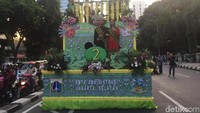 Anies mengatakan Jakarnaval diadakan untuk merayakan HUT DKI ke-491. Karnaval tersebut juga sekaligus menyambut Asian Games 2018.