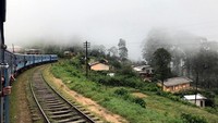 Pattipola menawarkan udara yang dingin dan juga kabut tipis yang menyelimuti perjalanan tersebut. (Mihiri/lstimewa)