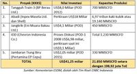 5 Proyek Ini Hindari RI Jadi Importir Gas di Masa Depan 
