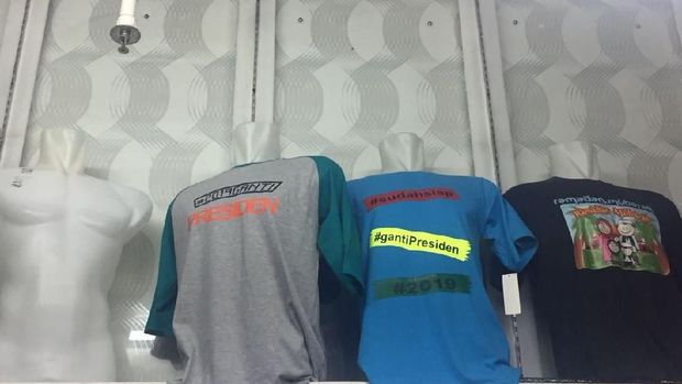 Kaos 2019 Ganti Presiden