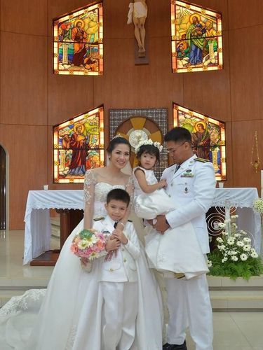 Joanne Gonzales, janda dua anak yang menikahi cinta sejatinya.