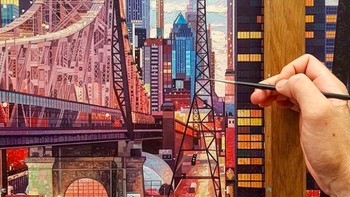 Goresan tangannya yang lincah. Foto: Instagram