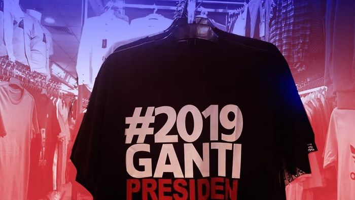 Geliat Bisnis Kaos Politik Geliat Bisnis Kaos Politik