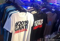 Omzet Jual Kaos 2019GantiPresiden Tembus Rp 2 Juta Sehari