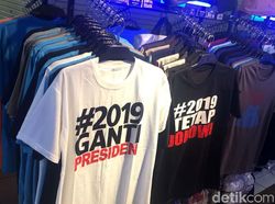 Ada Kaos #2019GantiPresiden dan #2019TetapJokowi, Mana Lebih Laku?