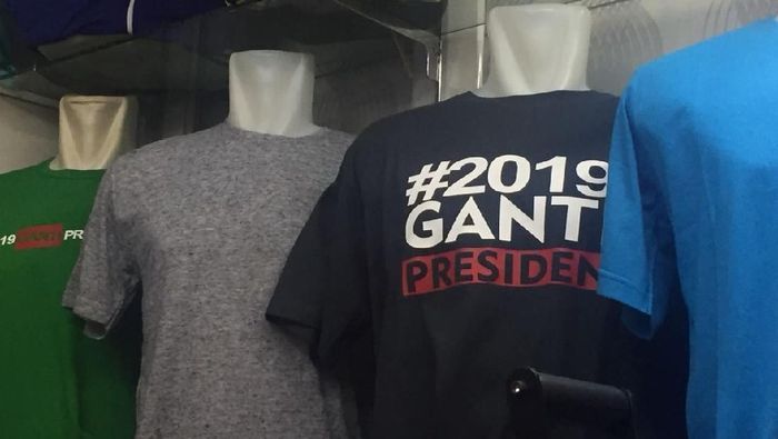 Dijual di Tanah Abang Berapa Harga Kaos 2019GantiPresiden 