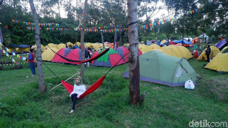 Ilustrasi Camping Ground Dieng Culture Festival tahun 2017 (Uje/detikTravel) Ilustrasi Camping Ground Dieng Culture Festival tahun 2017 (Uje/detikTravel)