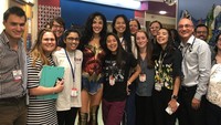 Belum lama ini Gal Gadot mengunjungi sebuah Rumah Sakit Anak Inova di Virginia, AS.  Dok. Twitter/@WonderWomanHQ