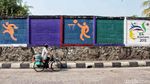 Yuk! Intip Mural Asian Games 2018 di Jakarta Utara