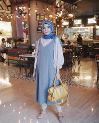 photo Model Baju Gamis Warna Hitam Tangan Kembung blouse lengan balon lagi tren ini