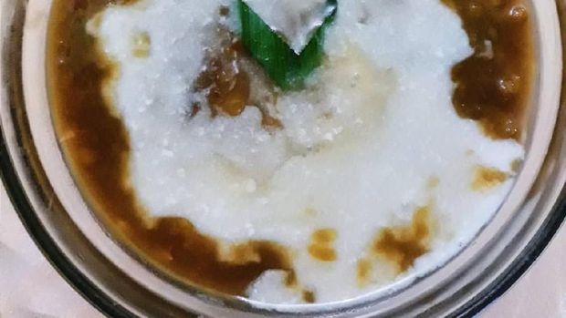 Bubur kacang hijau.