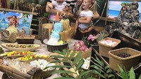 Gemas! Rakitic merayakan momen ulang tahun putri kecilnya. Pesta ini dirayakan dengan tema Moana. Foto: instagram @ivanrakitic