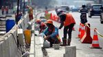Jelang Asian Games 2018, Revitalisasi Trotoar Dikebut