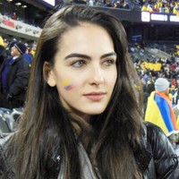 Daniela Botero jadi perhatian saat dirinya tertangkap kamera tengah mendukung Kolombia, saat tim kesayangannya bertanding melawan Jepang di Piala Dunia 2018. Daniela yang dijuluki suporter cantik ini memiliki jumlah pengikut 465 ribu lebih di Instagramnya. Ia juga populer dan dikenal sebagai model.Foto: Instagram