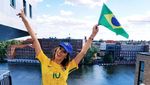 Sedih! Dukungan Maksimal Alessandra Ambrosio untuk Brasil