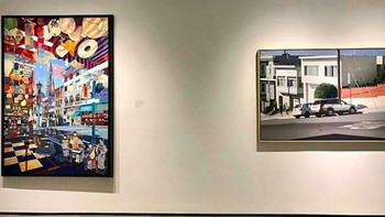 Ia pun sudah berkali-kali menggelar pameran dan sekarang total menekuni dunia seni lukis setelah sempat menjadi dosen. Foto: Instagram