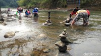 Rencananya seni Rock Balancing akan dijadikan sebagai festival tahunan musim kemarau. Rencana itu sudah ada cukup lama, namun karena keterbatasan anggaran belum terlaksana. (Dadang Hermansyah/detikTravel)