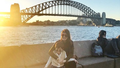 Foto: Asyiknya Carissa Putri Jalan-jalan di Australia