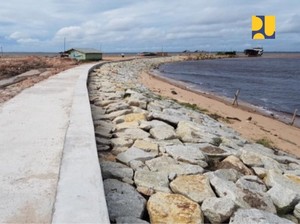 Tak Cuma Jakarta, Pengaman Pantai Juga Dibangun di Perbatasan