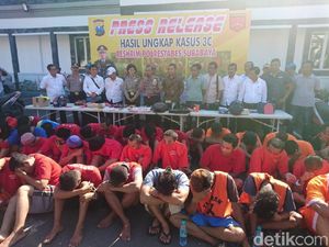Amankan Wilayah Jelang Asian Games, 65 Bandit Jalanan Diamankan