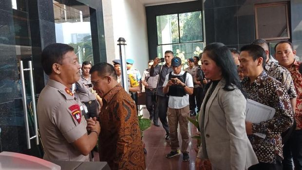 Komisi III DPR Sambangi Polda Metro Jaya