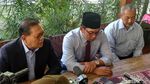 Kompak! Ridwan Kamil, Sudrajat dan Syaikhu Bertemu Pakai Kemeja Biru