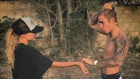 Namun Hailey membantah dan justu mendoakan agar hubungan Justin dan Selena langgeng. Dok. Instagram
