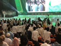 Jokowi berpesan agar jangan terpecah karena pilpres.