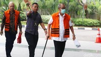 Ia datang untuk menjalani pemeriksaan lanjutan KPK.