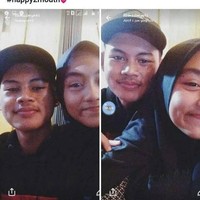 Maksud ingin menuliskan selamat hari jadi yang ke-dua bulan, tapi malah gagal mesra. Foto: Istimewa