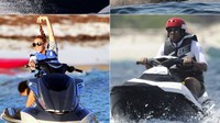 Niat hati menikmati pantai seperti Beyonce, namun nyatanya tak sesuai ekspektasi. Dok. Twitter