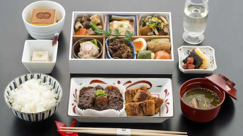 Menu Washoku Japan Airlines untuk penumpang kelas bisnis