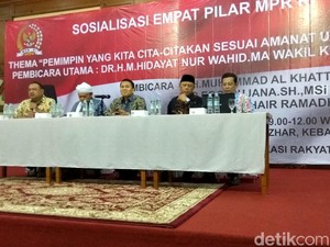 Sosialisasi 4 Pilar MPR, Al Khaththath-Eggi Sudjana Jadi Pembicara