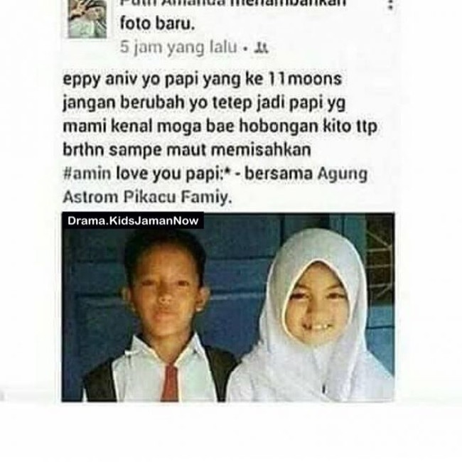 Aamiin. Doa terbaik untuk pasangan ini semoga tetap langgeng. Foto: Istimewa