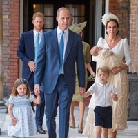 Hari pembaptisan Pangeran Louis berlangsung di Chapel Royal, St. James Palace, London, Senin, waktu setempat. Foto: Dok. Getty Images