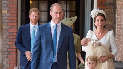 Foto: Debut Pangeran William dan Kate Middleton Tampil dengan 3 Anaknya