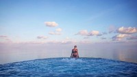 Menginap di resort mewah St Regis Vommuli, Rafaella menyebut Maldives seperti di surga (Instagram/@r_babyberry)