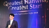 Hanwha Appreciation Night merupakan acara tahunan yang diadakan sebagai bentuk apresiasi kepada para agen terbaik Hanwha Life Insurance Indonesia. Adapun, sampai dengan kuartal II 2018 Hanwha Life Insurance Indonesia tercatat memiliki 1.135 agen. Foto: dok. Hanwa Life Insurance