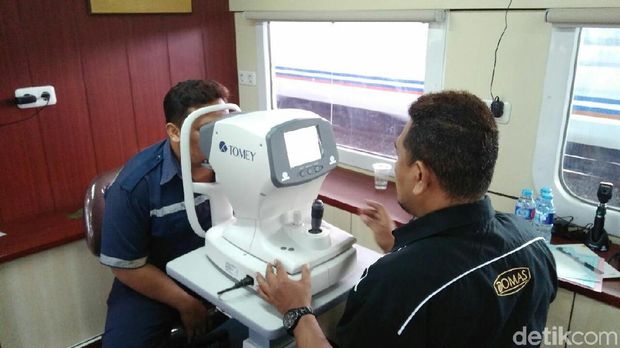 Ada di Purworejo, Cek Kesehatan Gratis di Dalam Gerbong Kereta