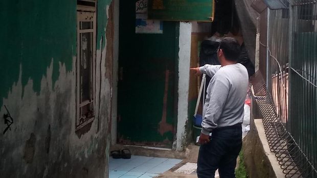 Tempat salah satu terduga teroris mengajar ngaji