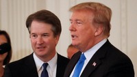Kavanaugh sudah menjadi hakim sejak 2006 di pengadilan banding District of Columbia dan sebelumnya merupakan penasihat George W Bush. REUTERS/Jim Bourg.
