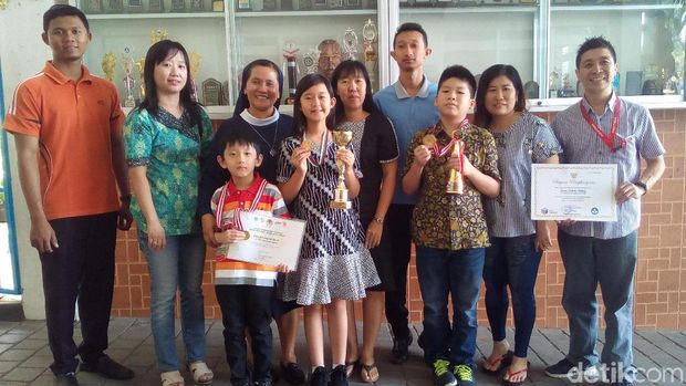 Ini Grace, Bocah Kudus Juara Kompetisi Matematika Internasional