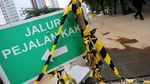 Jelang Asian Games, Pembangunan Trotoar Dikebut